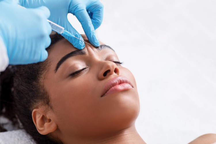 Facial filler treatment highlighting the importance of natural-looking results.